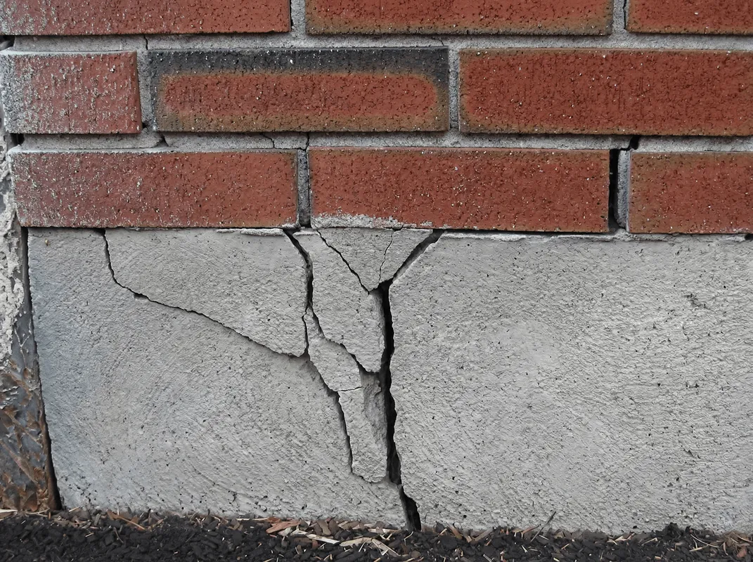 Concrete foundation with serious structural damage in Hialeah, FL